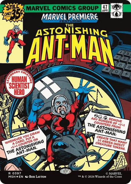 The Astonishing Ant-Man (Borderless), Marvel Super Heroes 397