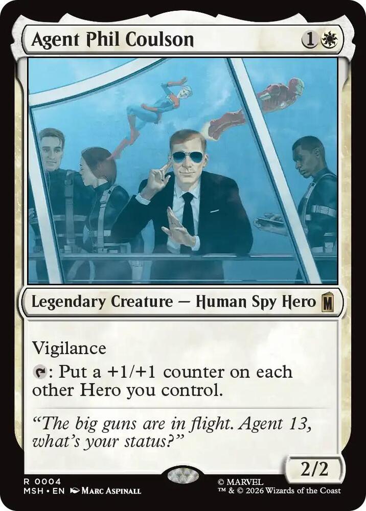 Agent Phil Coulson, Marvel Super Heroes 4