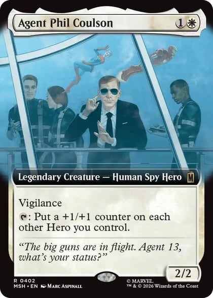 Agent Phil Coulson (Extended Art), Marvel Super Heroes 402