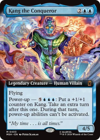 Kang the Conqueror (Extended Art), Marvel Super Heroes 403
