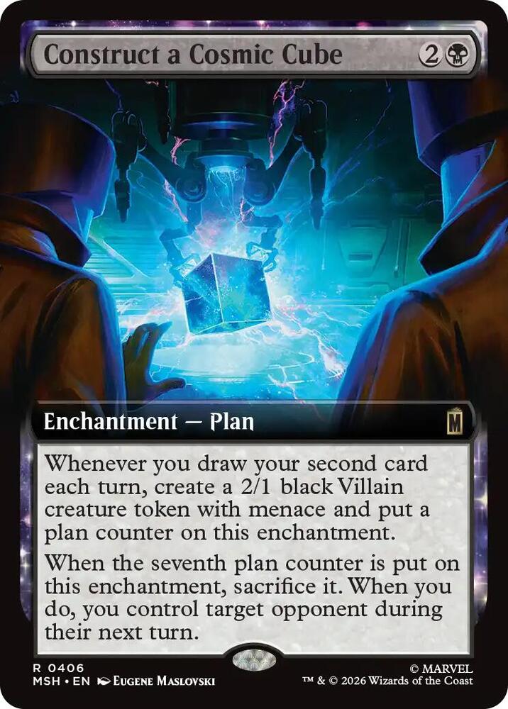 Construct a Cosmic Cube (Extended Art), Marvel Super Heroes 406