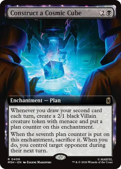 Construct a Cosmic Cube (Extended Art), Marvel Super Heroes 406