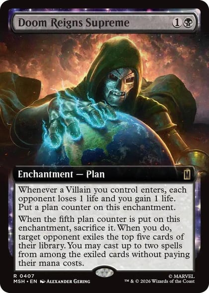 Doom Reigns Supreme (Extended Art), Marvel Super Heroes 407