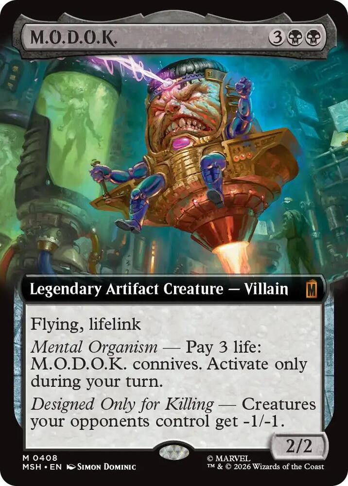 M.O.D.O.K. (Extended Art), Marvel Super Heroes 408