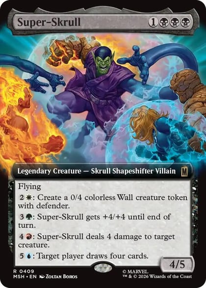 Super-Skrull (Extended Art), Marvel Super Heroes 409