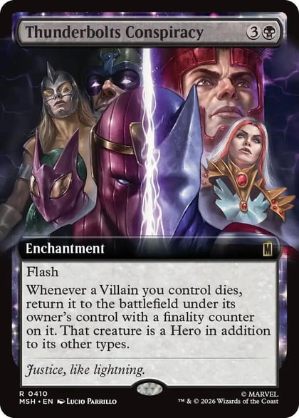 Thunderbolts Conspiracy (Extended Art), Marvel Super Heroes 410