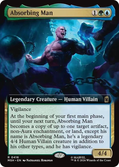 Absorbing Man (Extended Art), Marvel Super Heroes 416