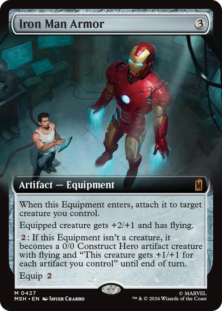 Iron Man Armor (Extended Art), Marvel Super Heroes 427