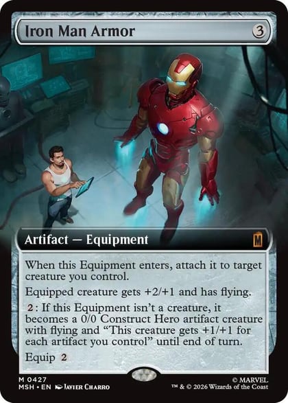 Iron Man Armor (Extended Art), Marvel Super Heroes 427