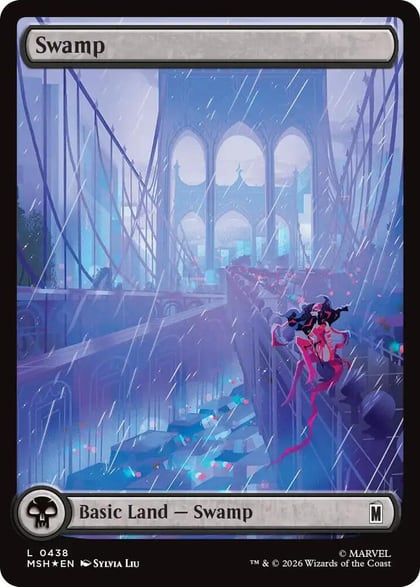 Swamp (0438) (Surge Foil), Marvel Super Heroes 438