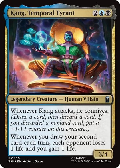Kang, Temporal Tyrant (Surge Foil), Marvel Super Heroes 450