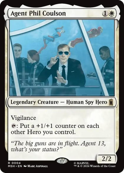 Agent Phil Coulson, Marvel Super Heroes 4