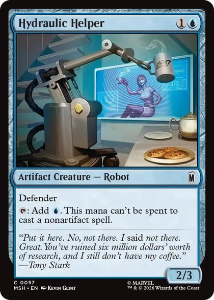 Hydraulic Helper, Marvel Super Heroes 57