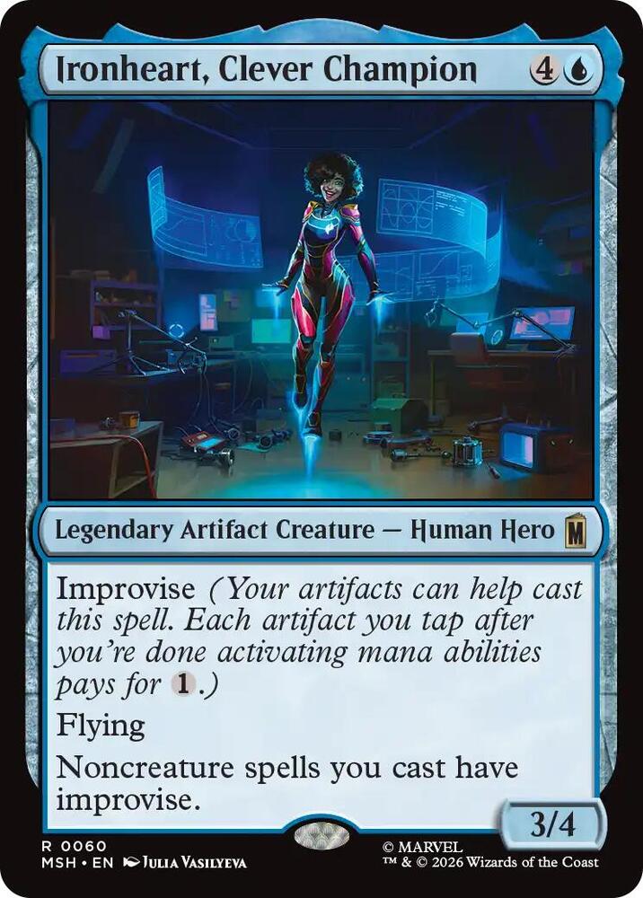 Ironheart, Clever Champion, Marvel Super Heroes 60