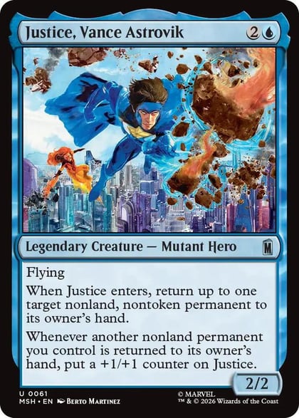 Justice, Vance Astrovik, Marvel Super Heroes 61