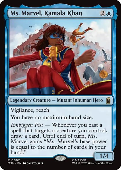 Ms. Marvel, Kamala Khan, Marvel Super Heroes 67