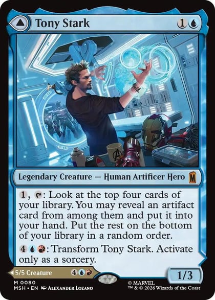 Tony Stark, Marvel Super Heroes 80
