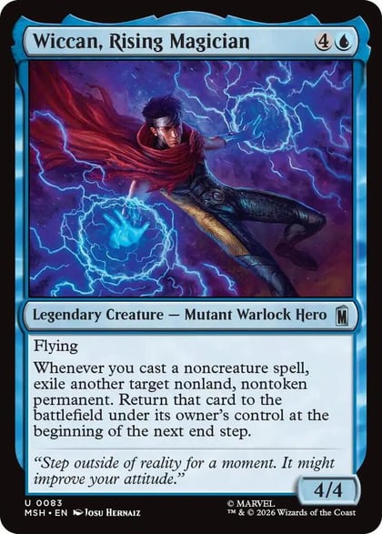 Wiccan, Rising Magician, Marvel Super Heroes 83