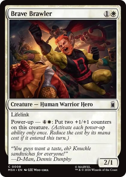Brave Brawler, Marvel Super Heroes 8