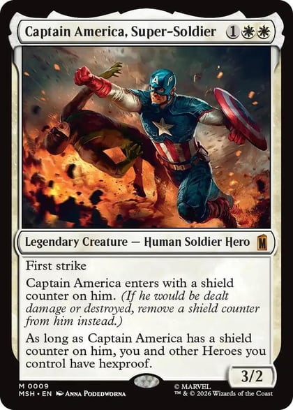 Captain America, Super-Soldier, Marvel Super Heroes 9