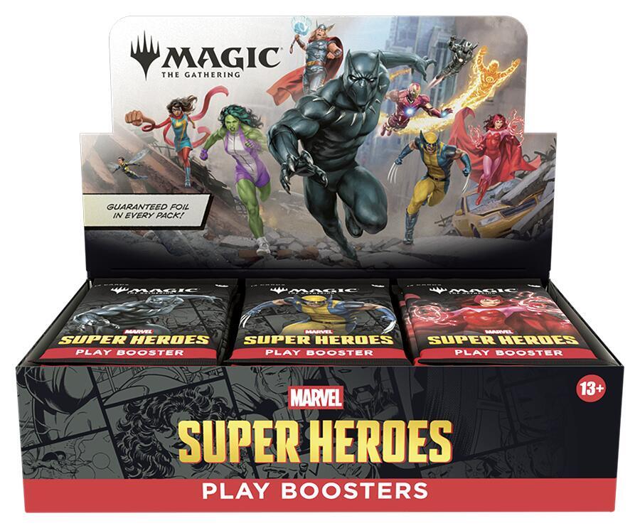 Marvel Super Heroes - Play Booster Display, Marvel Super Heroes P675603