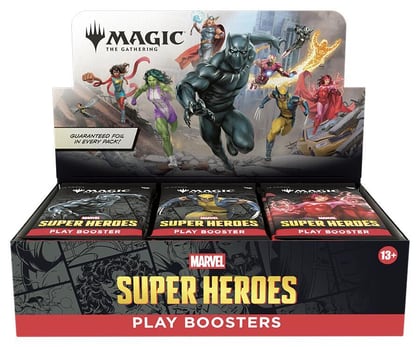 Marvel Super Heroes - Play Booster Display, Marvel Super Heroes P675603