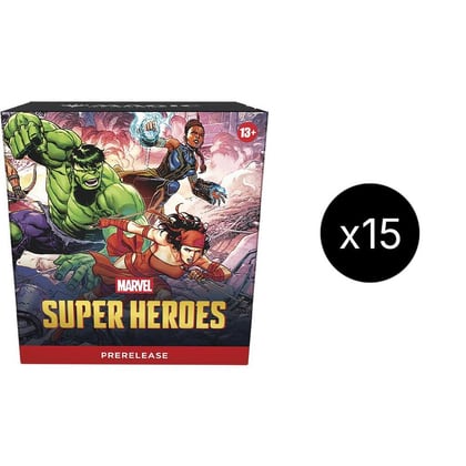 Marvel Super Heroes - Prerelease Pack Case, Marvel Super Heroes P675611