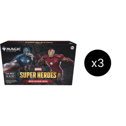 Marvel Super Heroes - Beginner Box Case, Marvel Super Heroes P675614