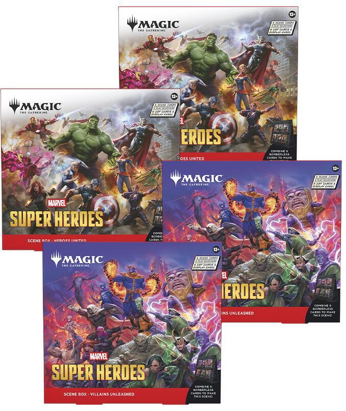 Marvel Super Heroes Scene Box Case, Marvel Super Heroes P675621