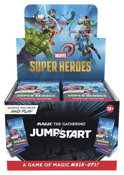 Marvel Super Heroes - Jumpstart Booster Display, Marvel Super Heroes P675623