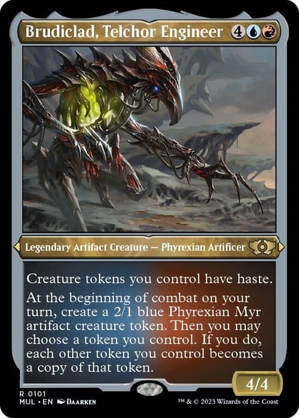 Brudiclad, Telchor Engineer (Foil Etched), March of the Machine: Multiverse Legends 101