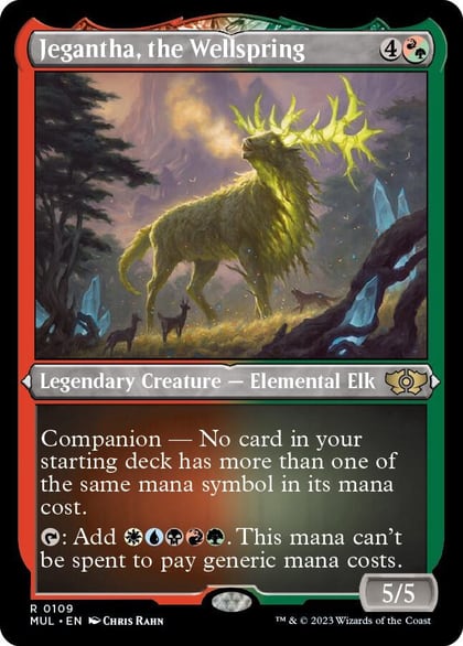 Jegantha, the Wellspring (Foil Etched), March of the Machine: Multiverse Legends 109
