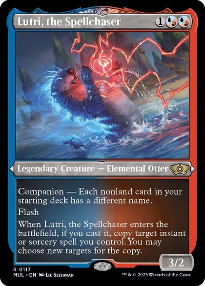 Lutri, the Spellchaser (Foil Etched), March of the Machine: Multiverse Legends 117