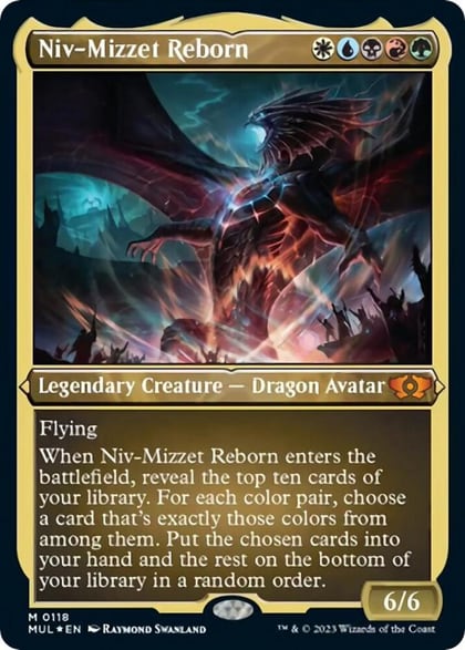 Niv-Mizzet Reborn (Foil Etched), March of the Machine: Multiverse Legends 118