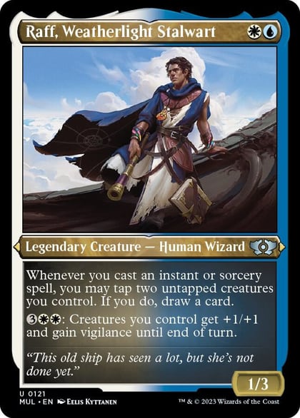 Raff, Weatherlight Stalwart (Foil Etched), March of the Machine: Multiverse Legends 121