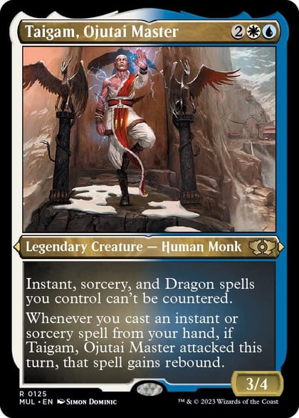 Taigam, Ojutai Master (Foil Etched), March of the Machine: Multiverse Legends 125