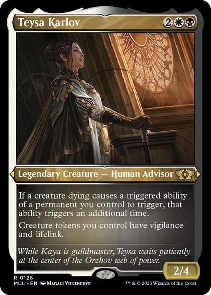 Teysa Karlov (Foil Etched), March of the Machine: Multiverse Legends 126