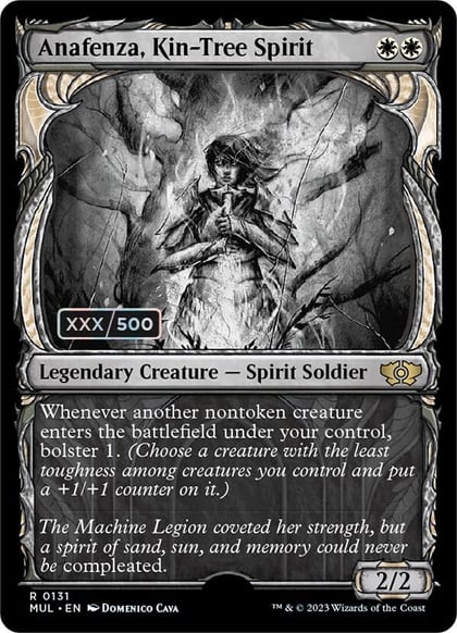 Anafenza, Kin-Tree Spirit (Serial Numbered), March of the Machine: Multiverse Legends 131