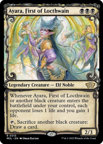 Ayara, First of Locthwain, March of the Machine: Multiverse Legends 13