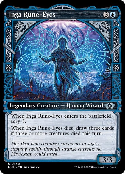 Inga Rune-Eyes (Halo Foil), March of the Machine: Multiverse Legends 140