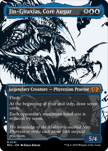 Jin-Gitaxias, Core Augur (Halo Foil), March of the Machine: Multiverse Legends 141