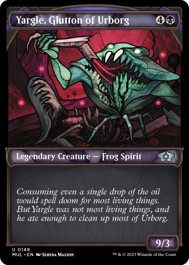 Yargle, Glutton of Urborg (Halo Foil), March of the Machine: Multiverse Legends 149