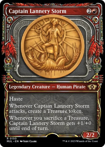 Captain Lannery Storm (Halo Foil), March of the Machine: Multiverse Legends 150