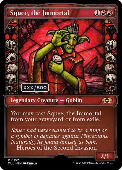 Squee, the Immortal (Serial Numbered), March of the Machine: Multiverse Legends 152