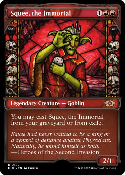 Squee, the Immortal (Halo Foil), March of the Machine: Multiverse Legends 152