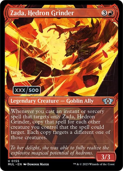 Zada, Hedron Grinder (Serial Numbered), March of the Machine: Multiverse Legends 155