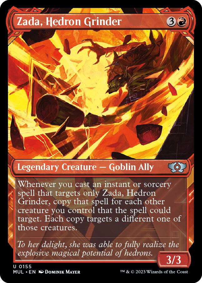 Zada, Hedron Grinder (Halo Foil), March of the Machine: Multiverse Legends 155