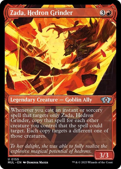 Zada, Hedron Grinder (Halo Foil), March of the Machine: Multiverse Legends 155
