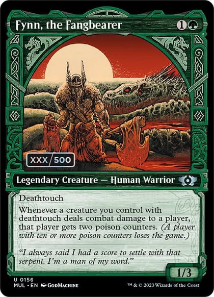 Fynn, the Fangbearer (Serial Numbered), March of the Machine: Multiverse Legends 156