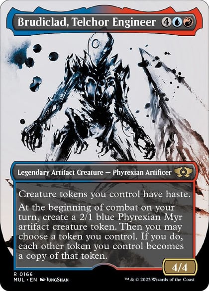 Brudiclad, Telchor Engineer (Halo Foil), March of the Machine: Multiverse Legends 166